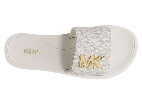 michael kors womens slippers|michael kors sliders women s.